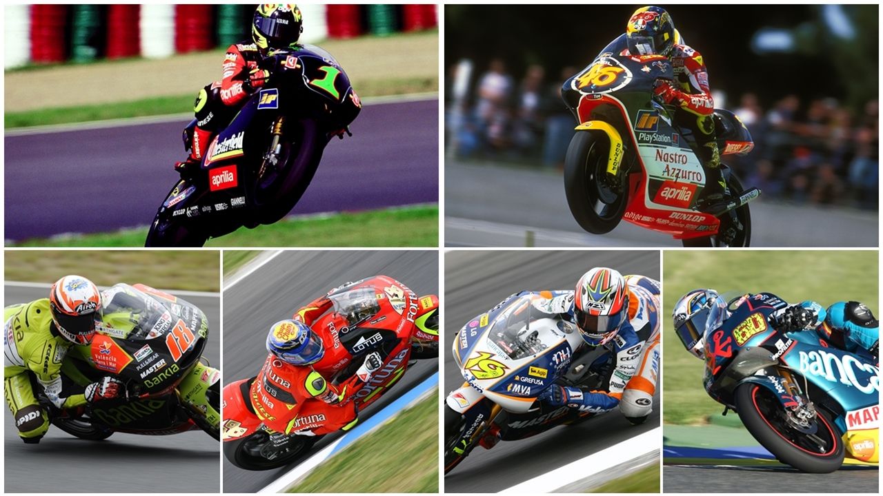 Aprilia, la marca que se hizo grande a base de ‘pequeñas’ victorias