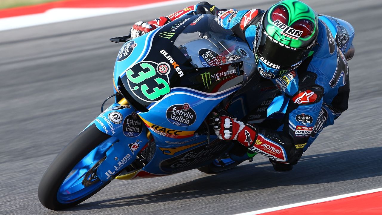 Enea Bastianini hace la pole en casa y Livio Loi sufre una escalofriante caída