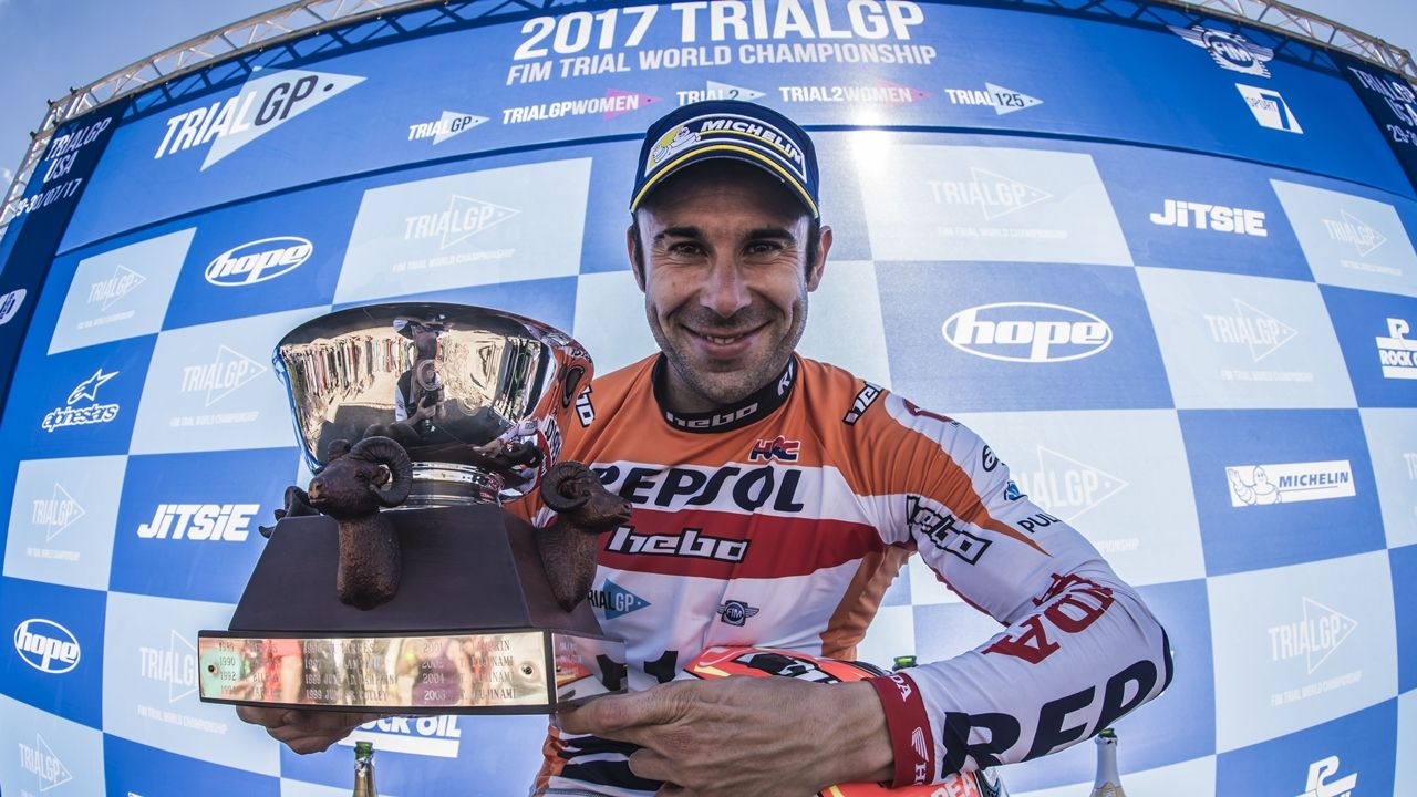 El nuevo objetivo de Toni Bou: llegar a 30 títulos mundiales