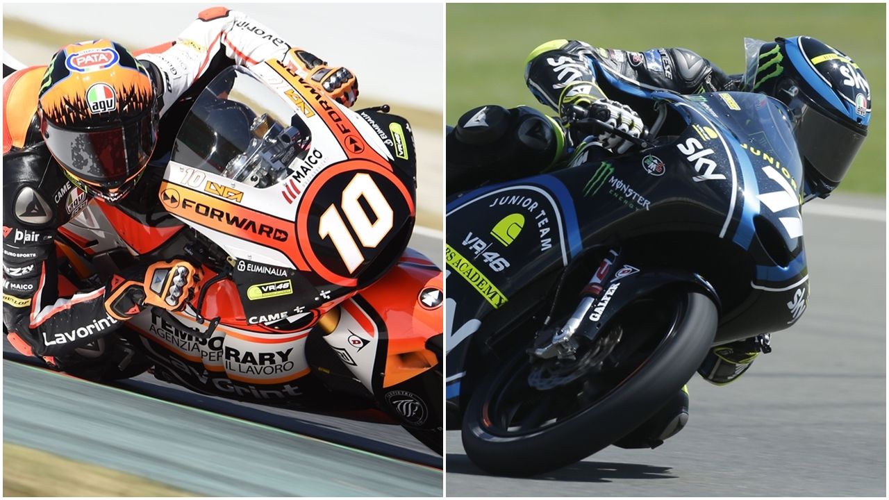 El Sky VR46 ficha a Luca Marini en Moto2 y sube a Dennis Foggia al Mundial de Moto3
