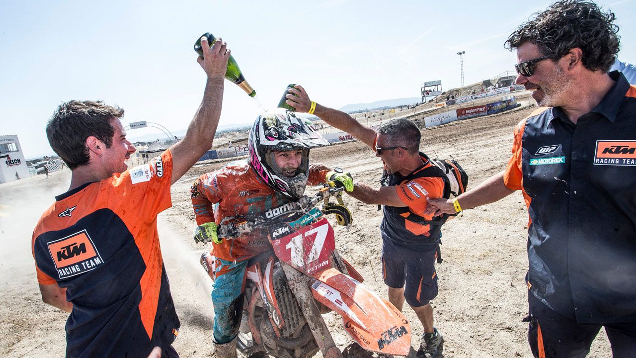 José Antonio Butrón conquista su duodécimo Campeonato de España de Motocross