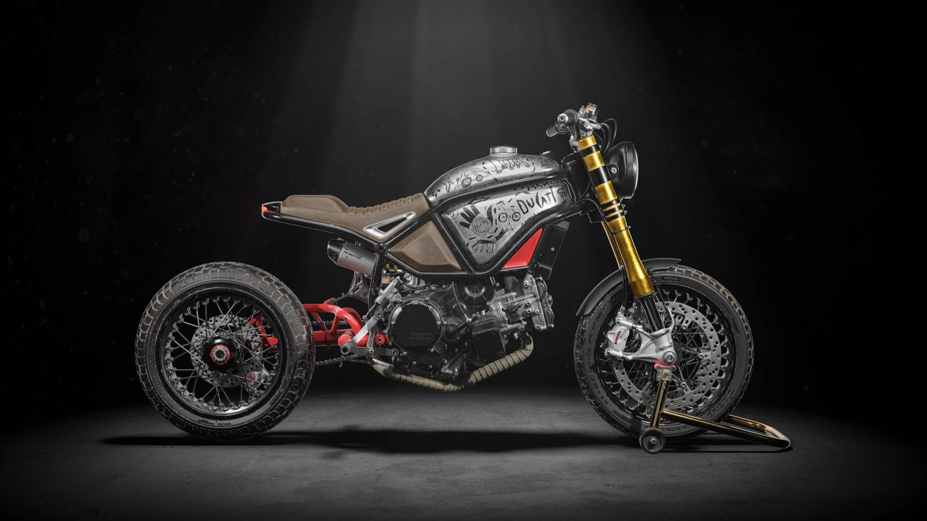 Naughty Quadro es el prototipo Mad Max sobre la Ducati 1299 Panigale