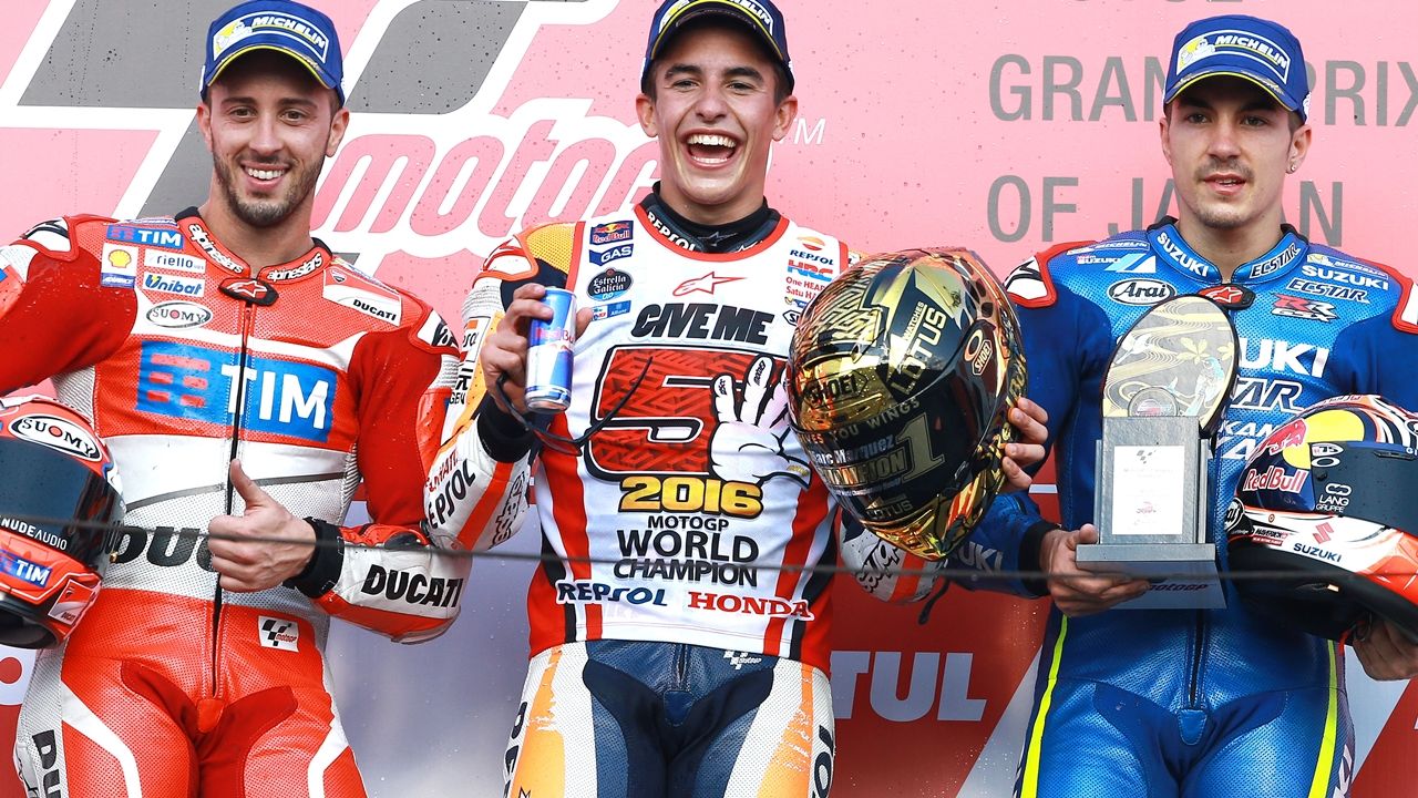 Marc Márquez defiende su imperio en Japón ante Andrea Dovizioso y Maverick Viñales