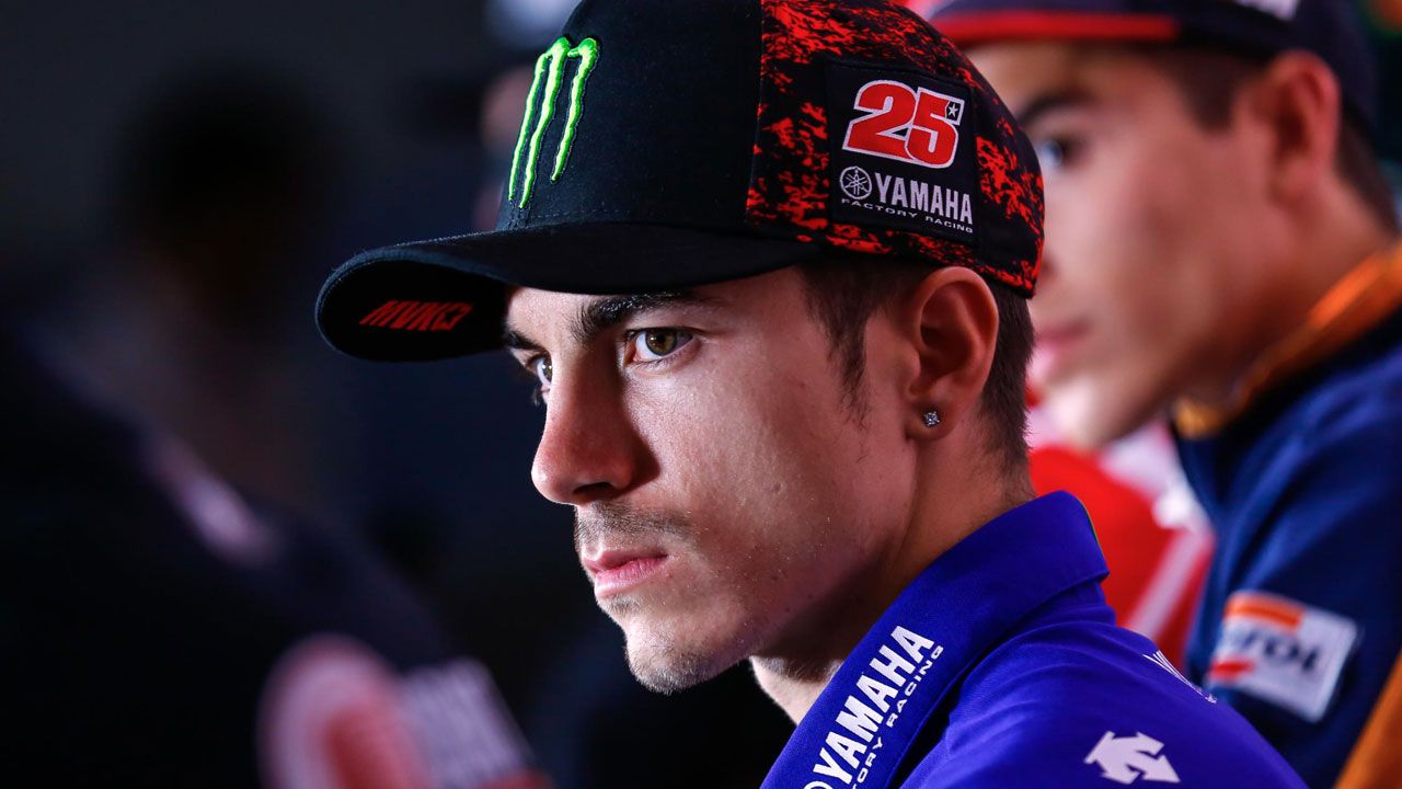 Maverick Viñales: “Si en seco lo tenemos difícil, imagínate en mojado”