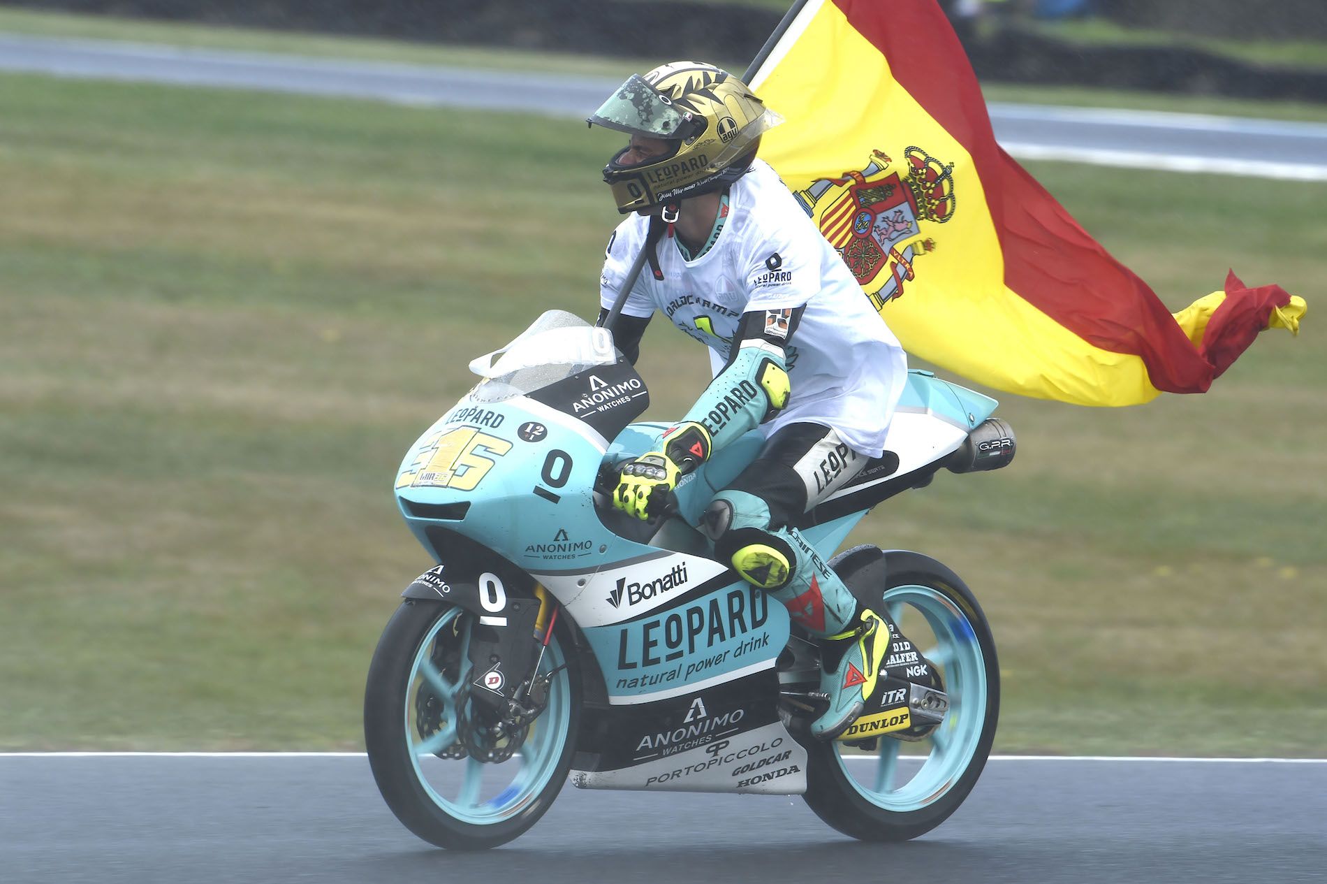 Joan Mir, campeón del mundo de Moto3 2017