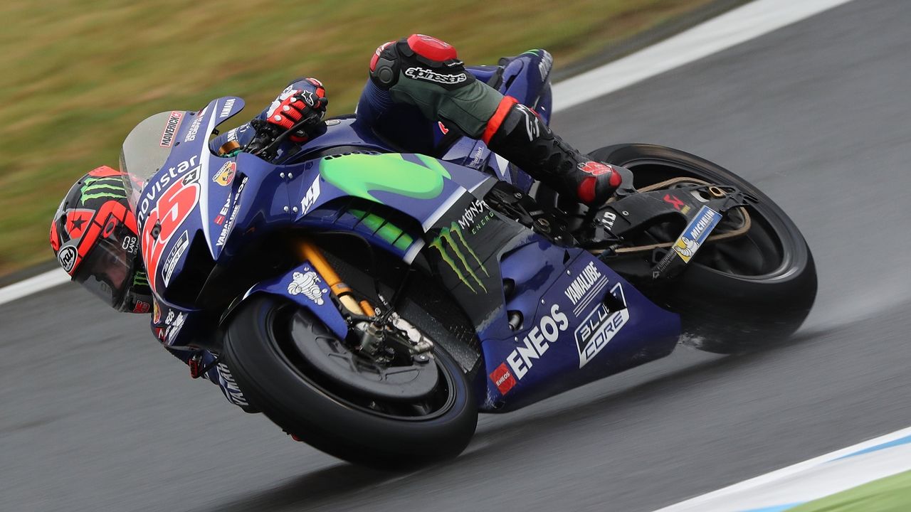 Maverick Viñales: “Ya puedes poner la moto como quieras que no funciona”