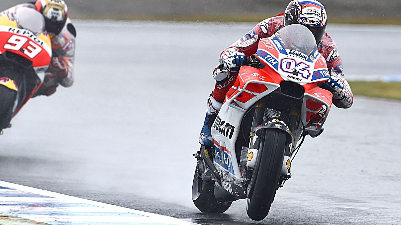 Andrea Dovizioso, caballo gris al 5%