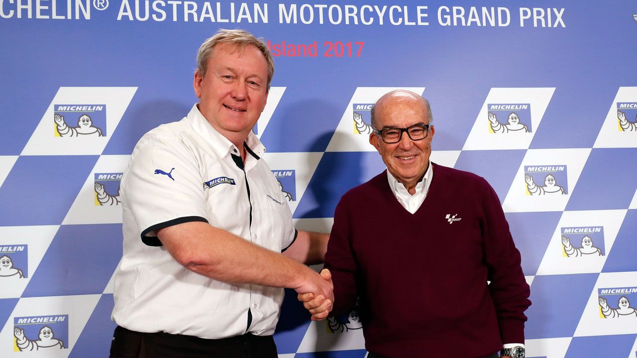 Michelin renueva con MotoGP hasta 2023