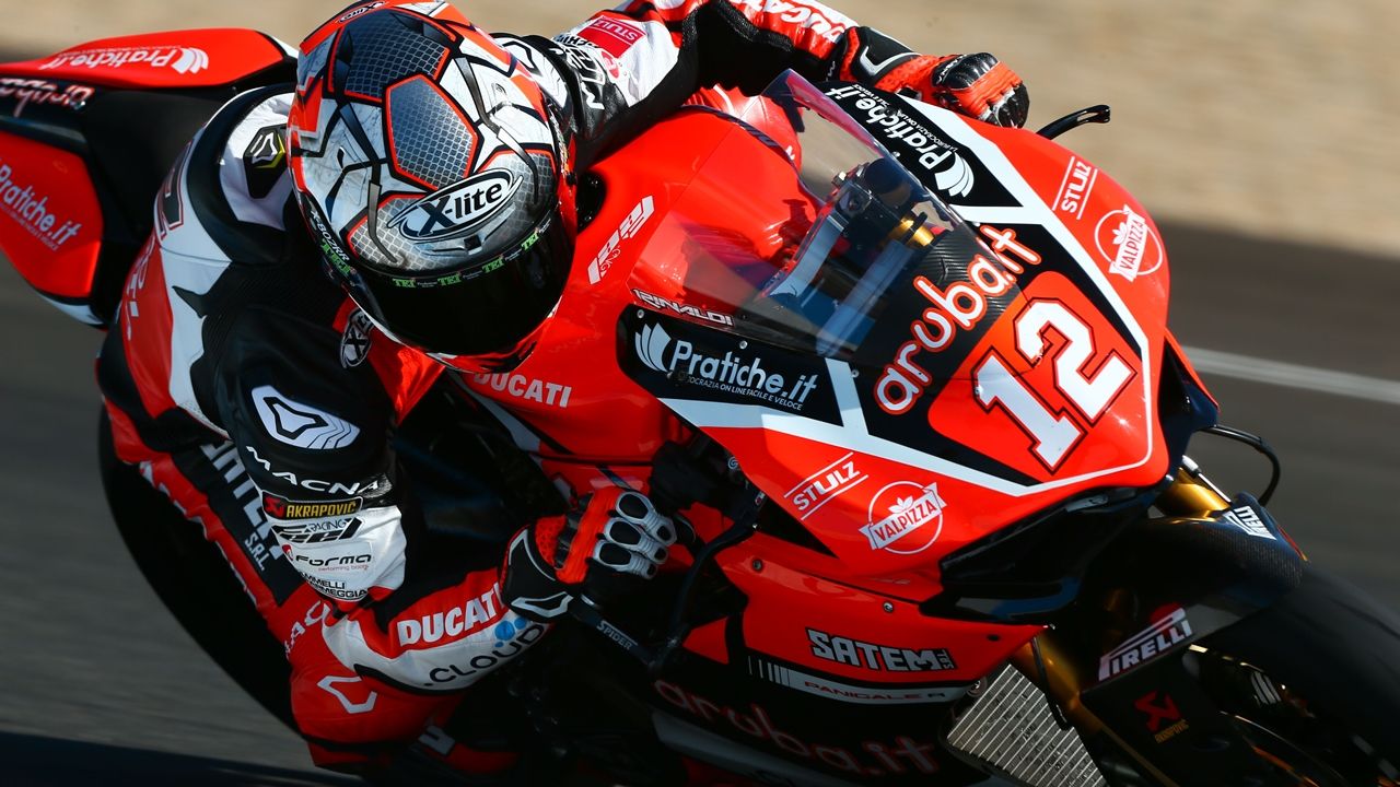 Michael Ruben Rinaldi fue campeón de Europa de Superstock 1000 con el Aruba Junior
