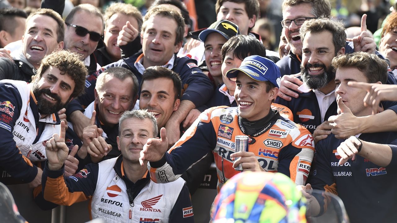 Marc Márquez construye otro título para Honda