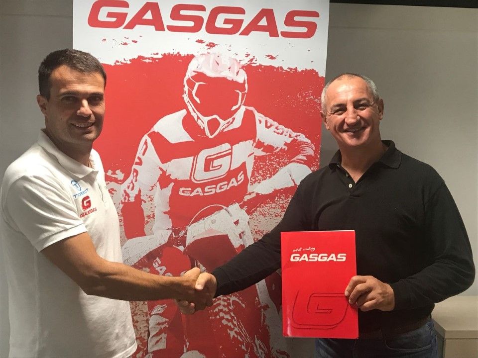 Gas Gas refuerza su estructura de enduro y raids: Giovanni Sala, Johnny Aubert y Christophe Nambotin fichajes destacados.