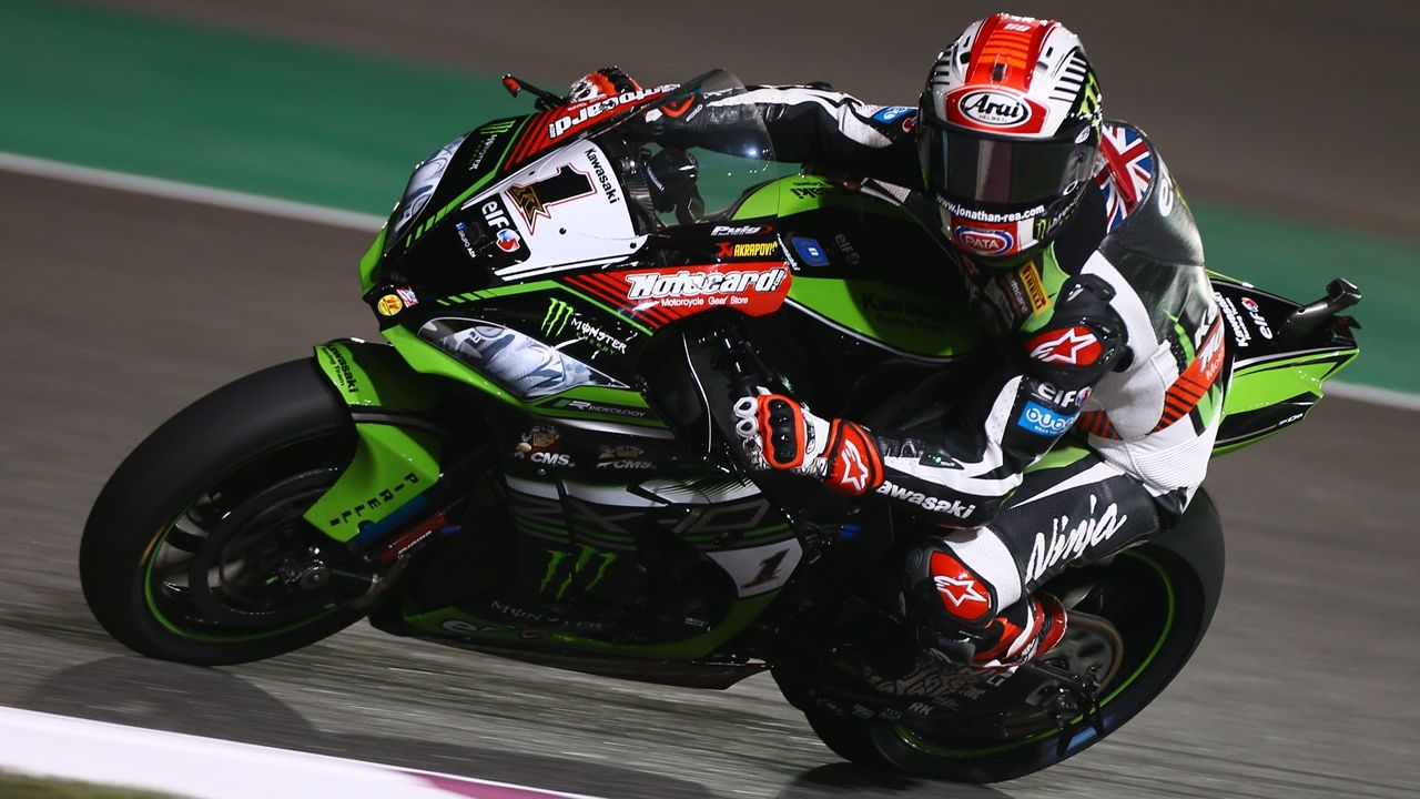 Jonathan Rea machaca en Qatar para hacerse con la Superpole