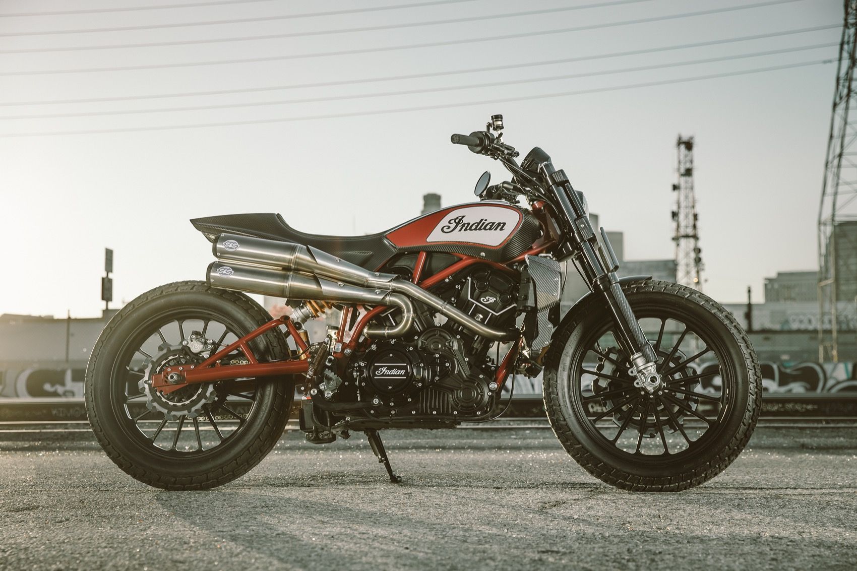 Indian FTR 1200, el experimento Flat Track para la calle