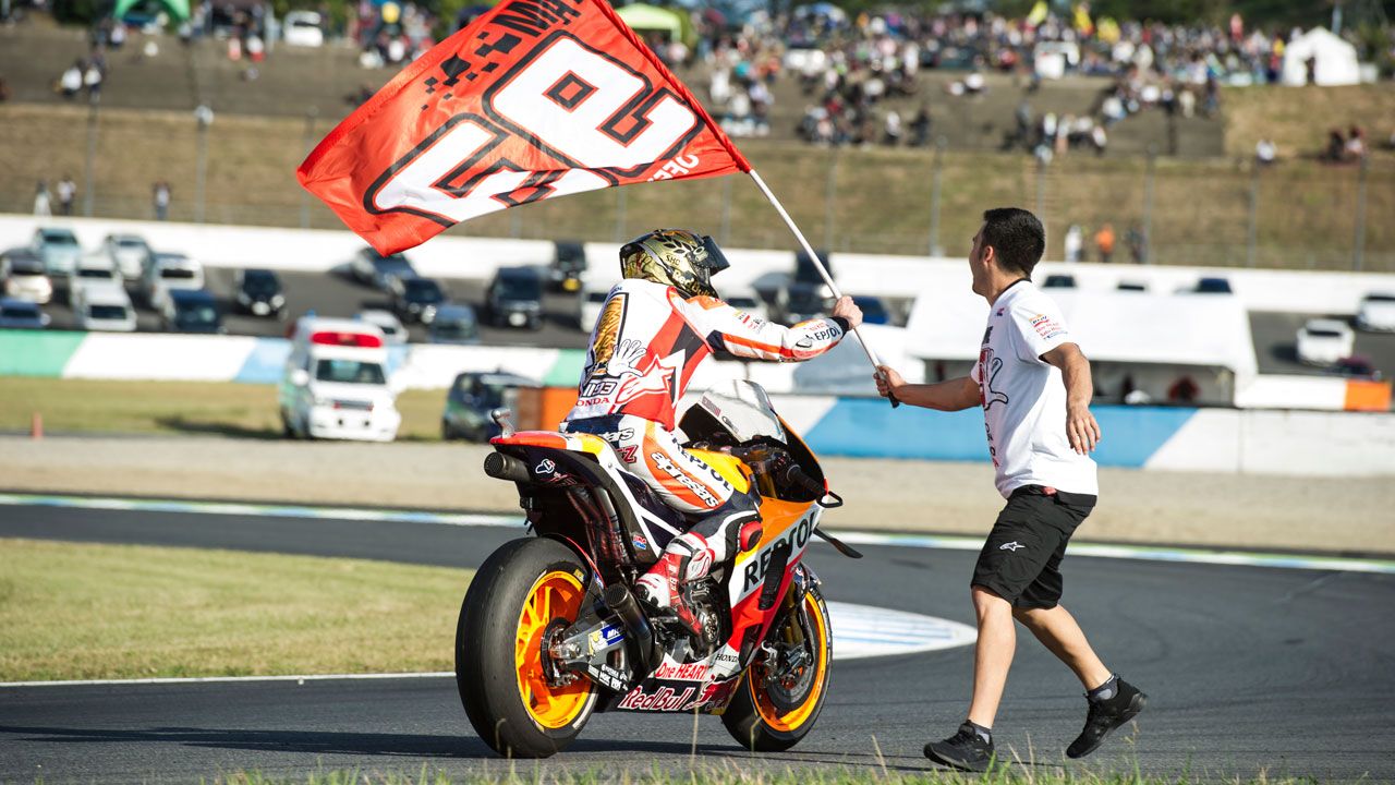 Marc Márquez: “La bandera que representa a mi gente es la del 93”