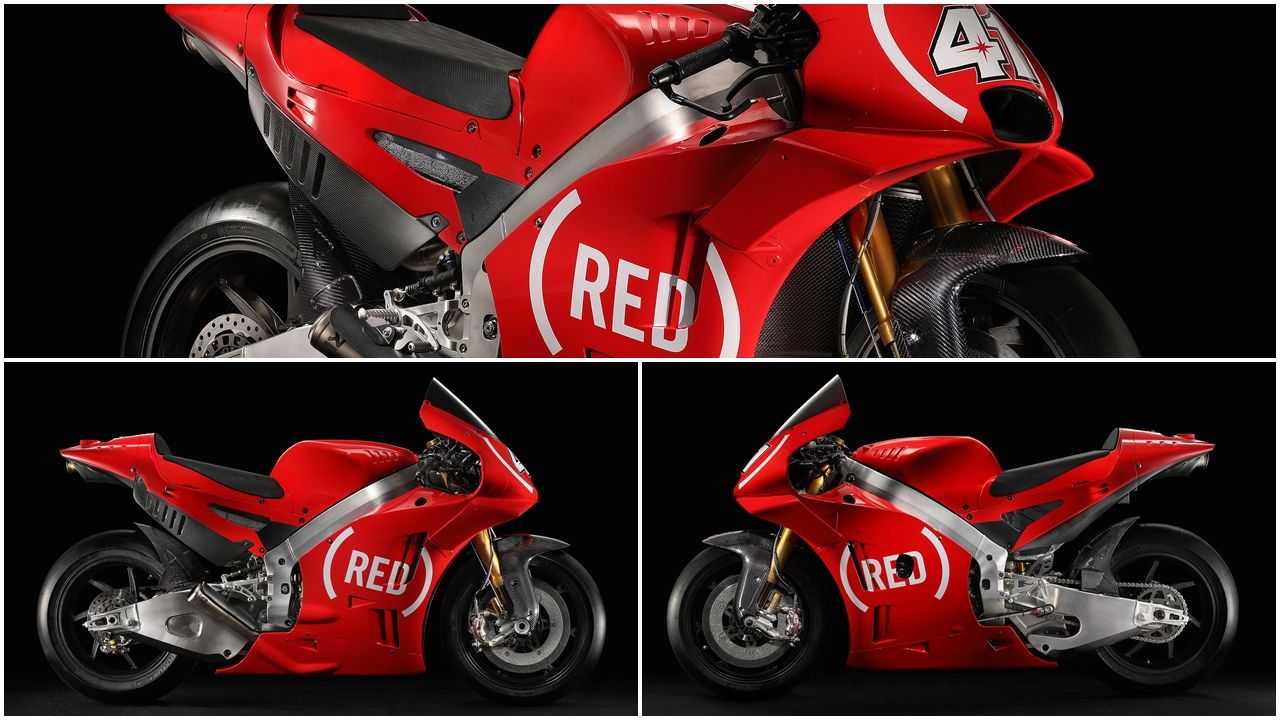 Aprilia MotoGP correrá en Valencia con su decoración (RED) contra el SIDA