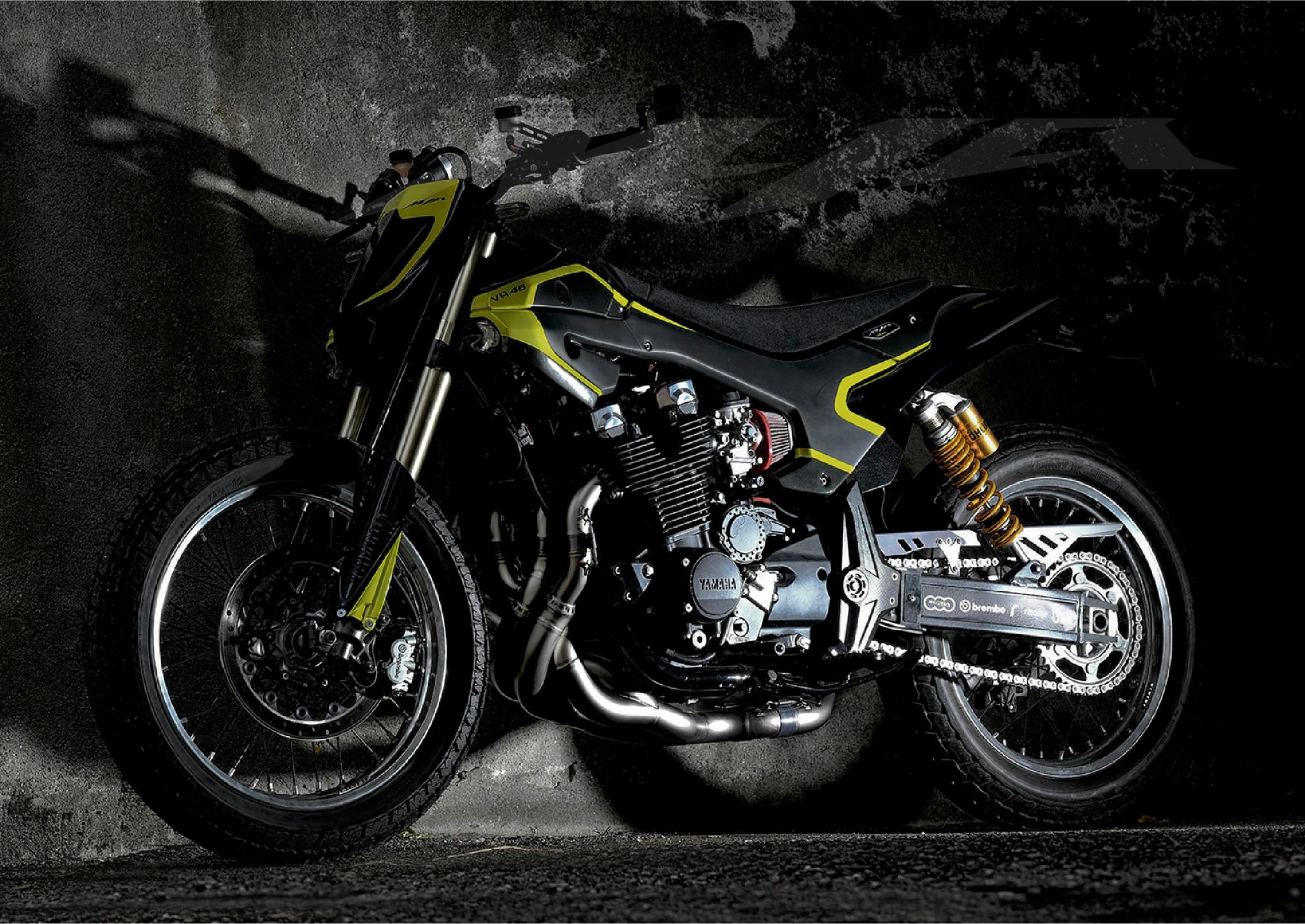 Yamaha MYA VR46, la moto de Valentino Rossi para el EICMA de Milán