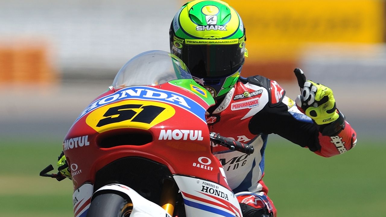 Eric Granado, campeón de Europa de Moto2 2017