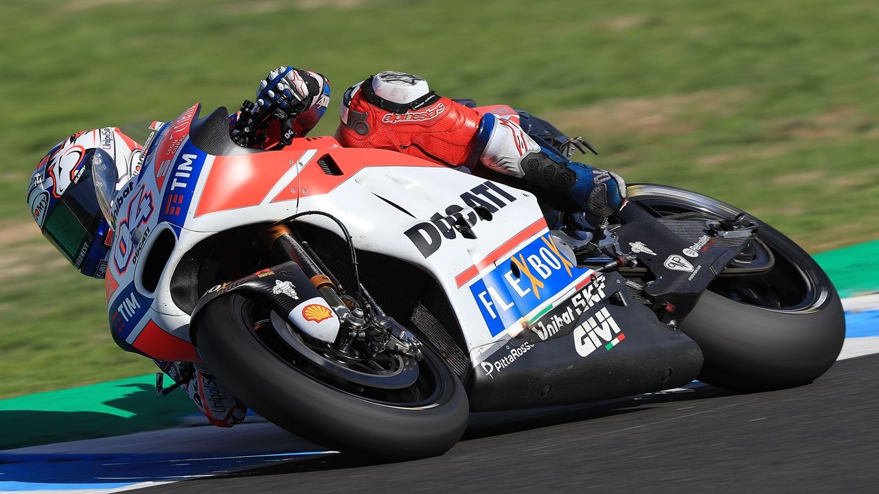 Andrea Dovizioso y Cal Crutchlow baten el récord de Jerez, con Jorge Lorenzo a milésimas