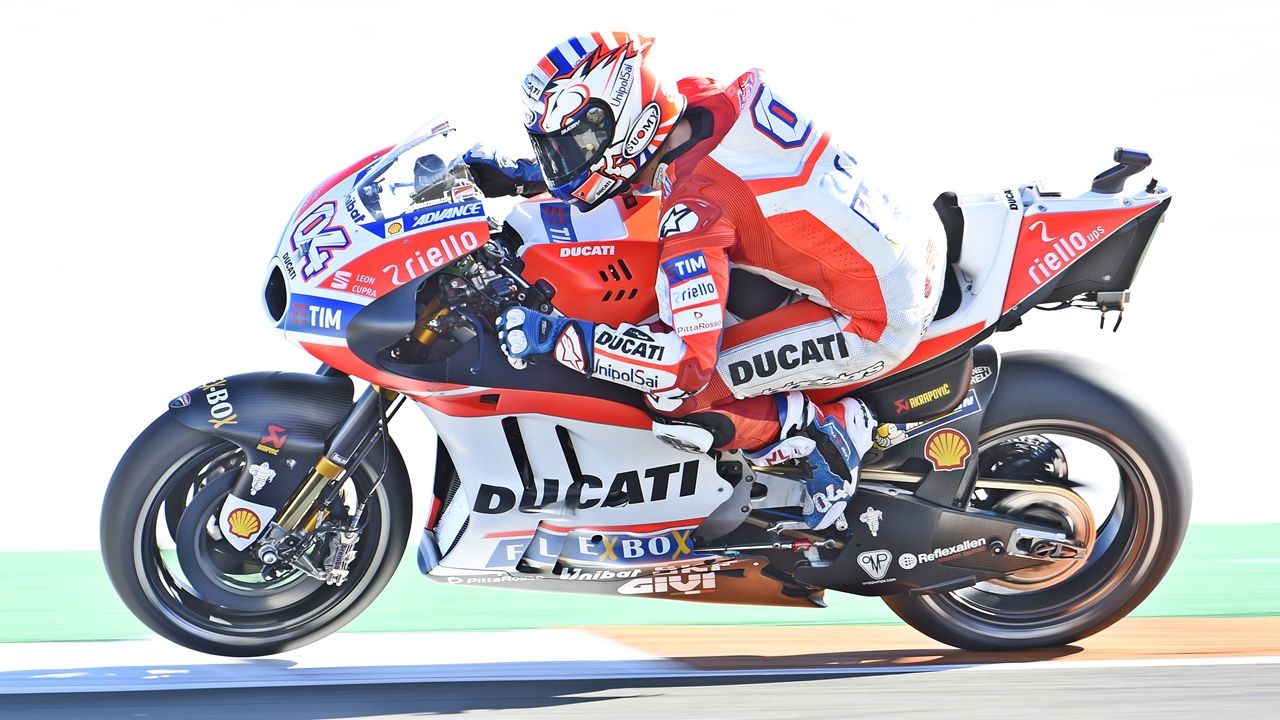 Andrea Dovizioso y la montaña movida