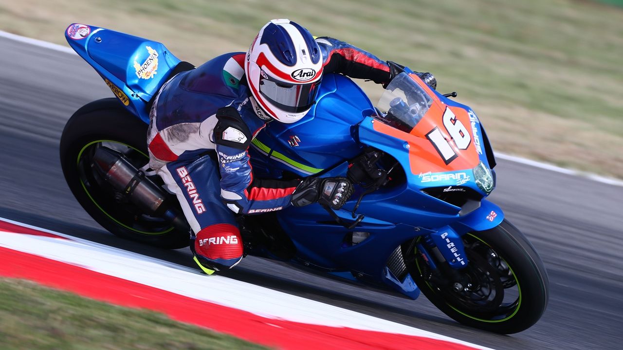 El joven Gabriele Ruiu llevará la segunda Suzuki en el Mundial de Superbike 2018