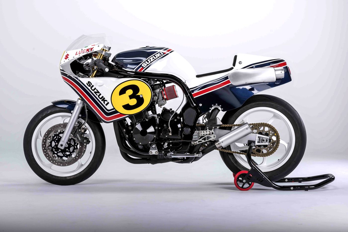 Suzuki LUCKY X, la Bandit más espectacular en honor a Lucchinelli
