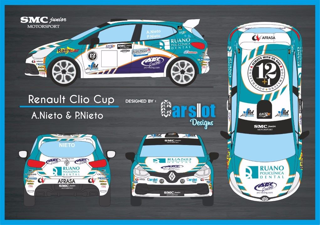 Gelete y Pablo Nieto pilotos de coches en el Trofeo Navidad del Jarama