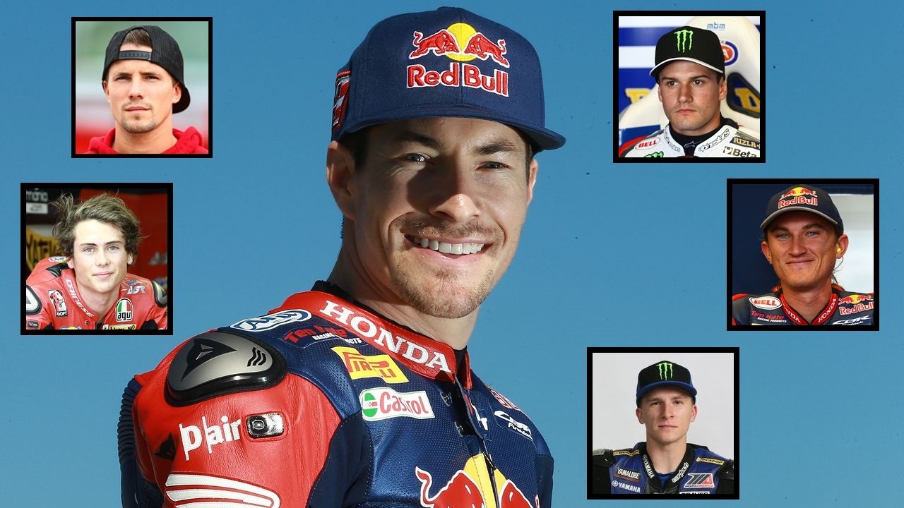 Cinco pilotos estadounidenses y el testigo de Nicky Hayden