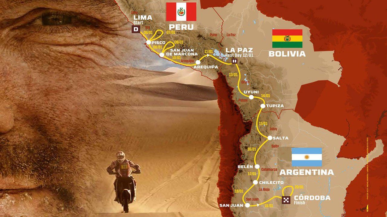 Dakar 2018: Recorrido y lista de inscritos completa