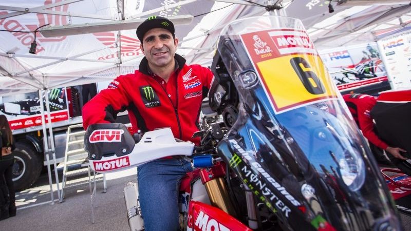Paulo Gonçalves, baja de última hora para el Dakar 2018