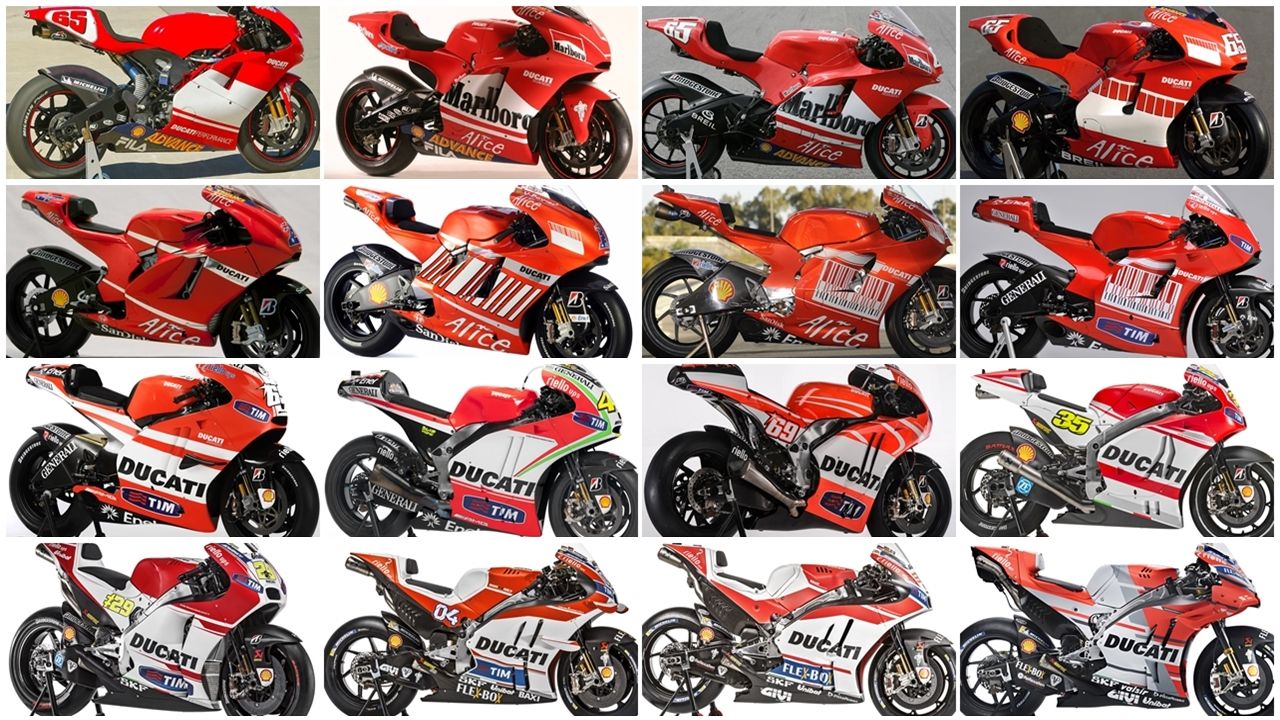 Ducati Desmosedici: de la GP3 a la GP18