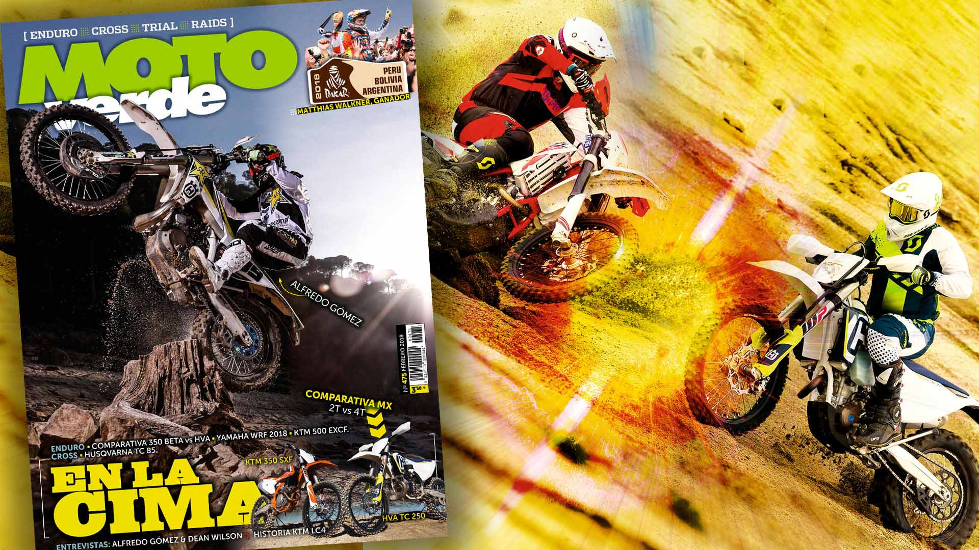 MOTO VERDE 475, contenidos y sumario de la revista