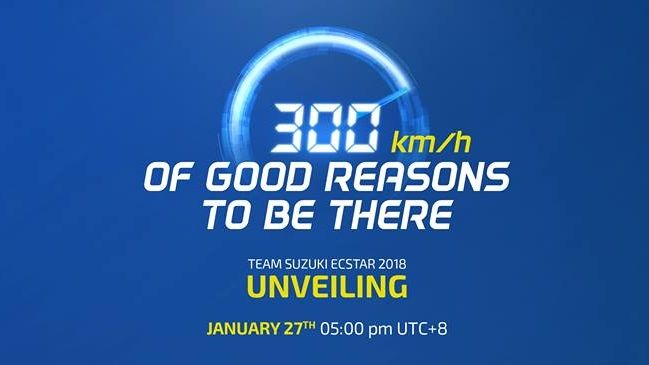 Vuelve a ver la presentación de Suzuki para MotoGP 2018