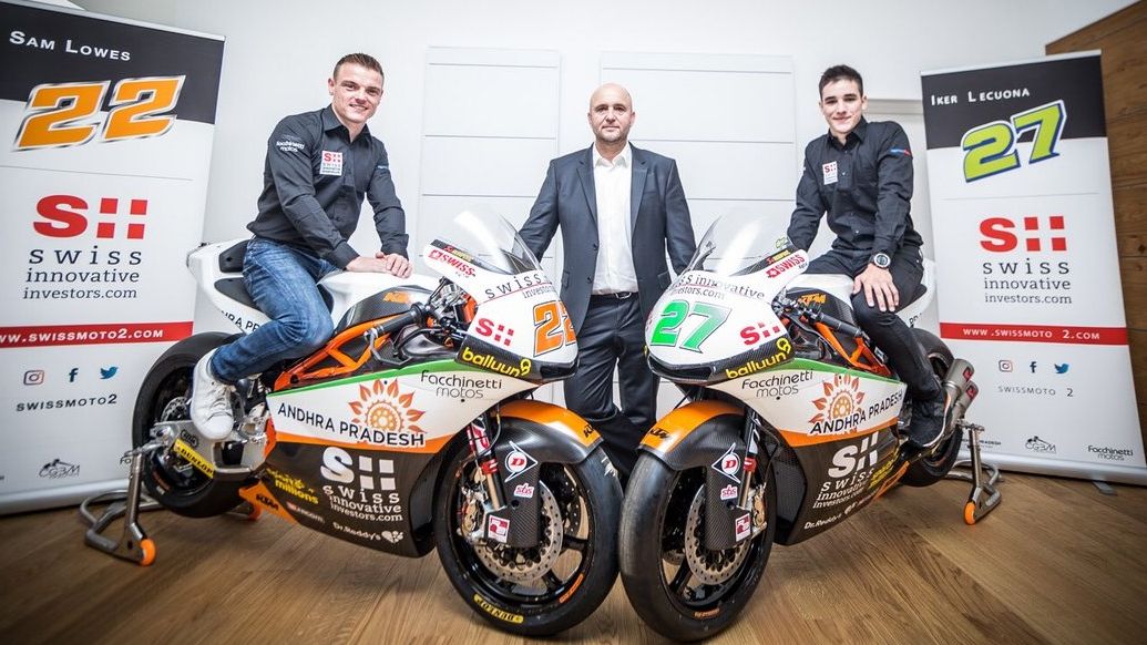 Sam Lowes e Iker Lecuona presentan sus KTM para conquistar Moto2 2018