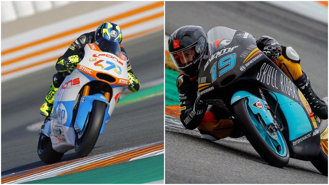 Lorenzo Baldassarri y Gabri Rodrigo dominan el primer día productivo en Valencia