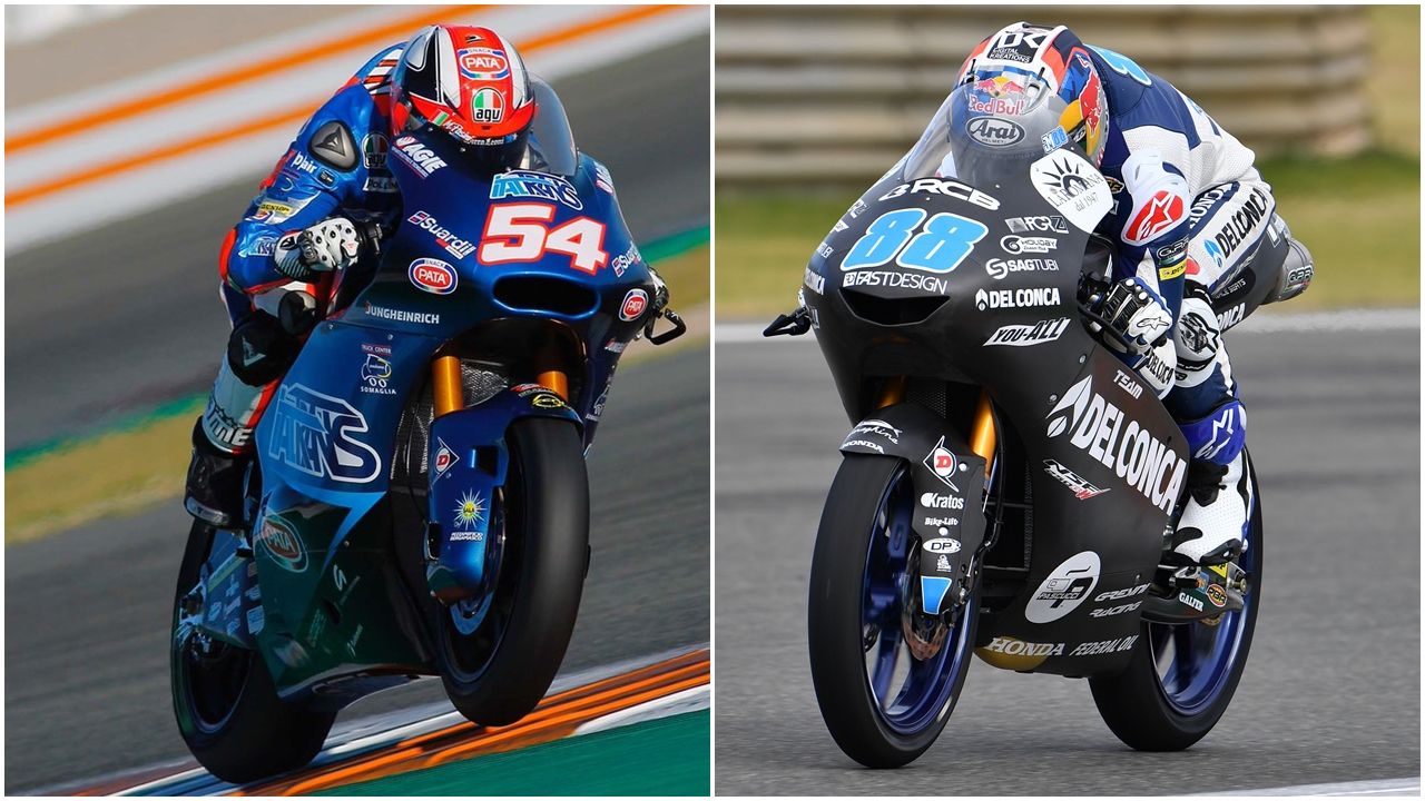 Mattia Pasini y Jorge Martín acaban como los más rápidos en los primeros test de 2018