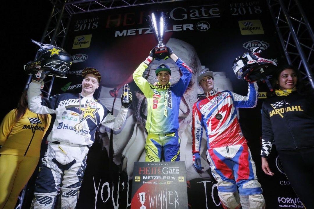 Mario Román vencedor de la Hell´s Gate