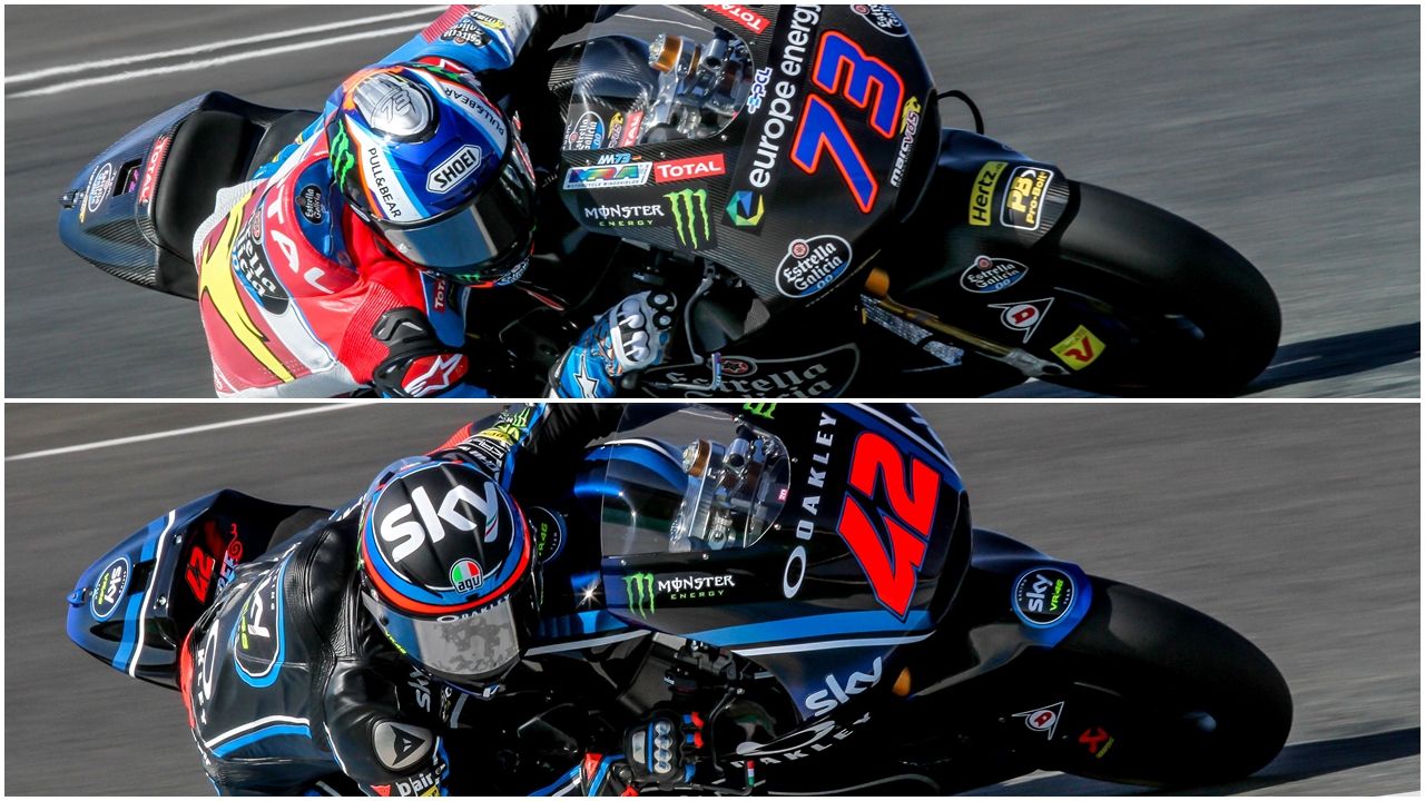 Álex Márquez y Pecco Bagnaia reafirman su candidatura a conquistar Moto2 2018