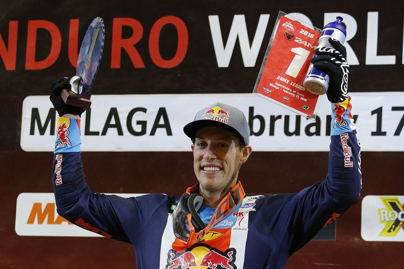 Victoria de Cody Webb en el Superenduro de Málaga