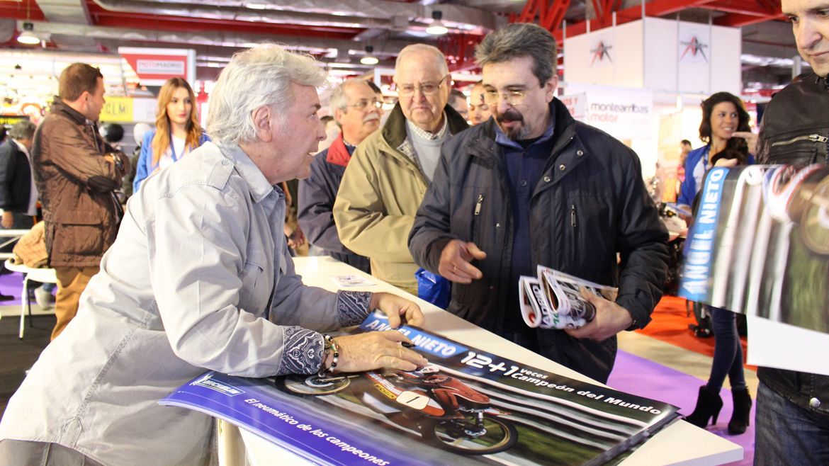 Gelete y Pablo presentarán la Fundación Ángel Nieto en MotoMadrid