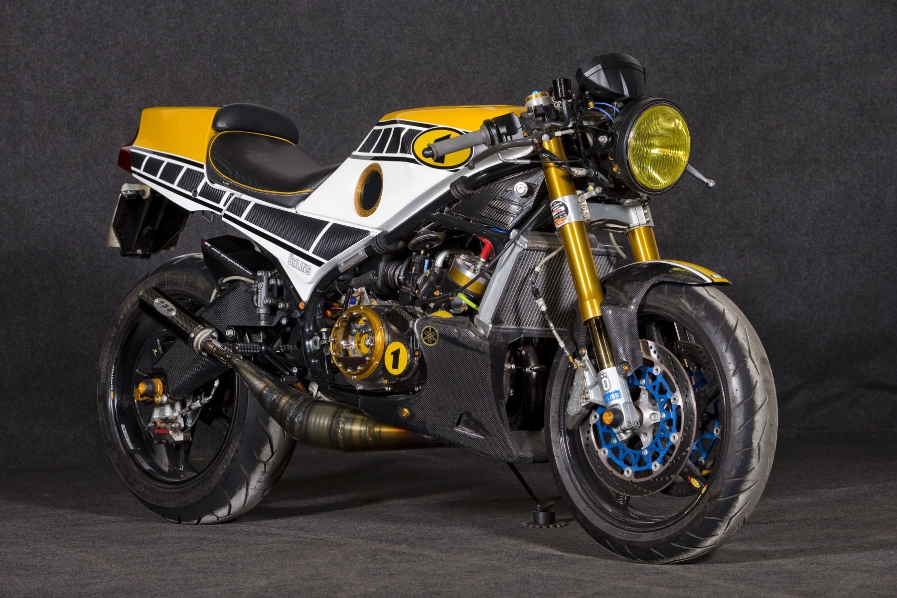 Yamaha RD350lc Endurance "Crazy Carbon", la RD 350 llevada a su máxima expresión