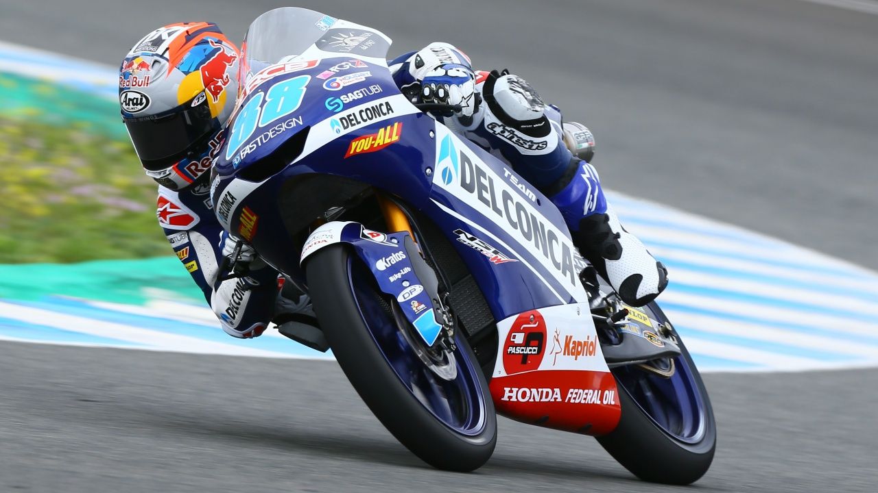 Moto3: Jorge Martín lidera el trío Honda de favoritos al título en Jerez