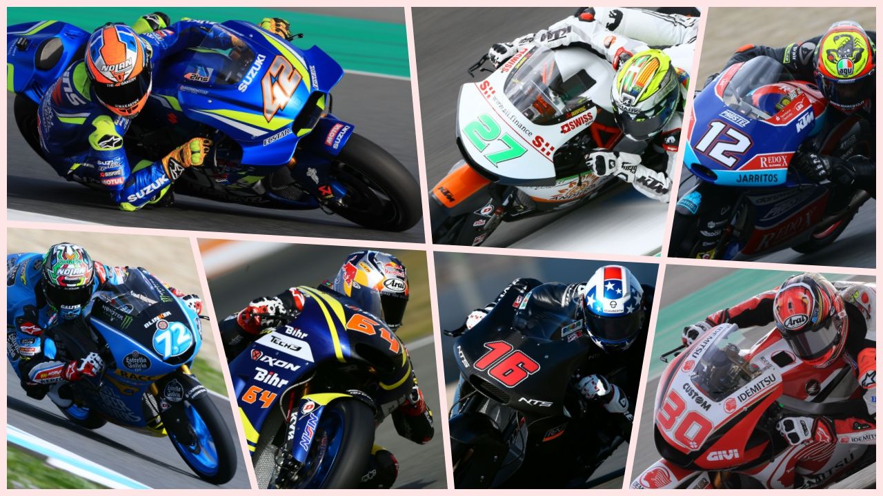 Los 7 pilotos tapados de MotoGP 2018