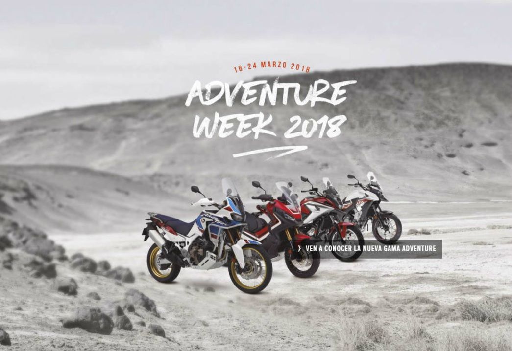 ¡Disfruta de la Adventure Week de Honda!