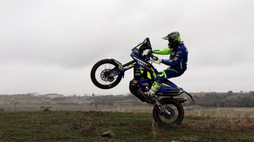 Así prepara Lorenzo Santolino su salto al Dakar