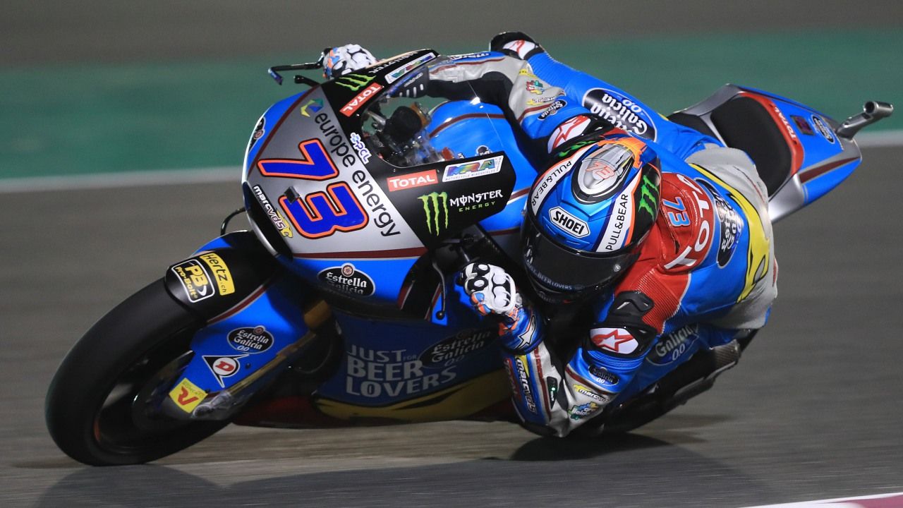 Álex Márquez comienza 2018 en lo más alto de Moto2 en Qatar