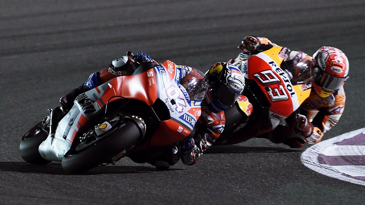 Andrea Dovizioso y Marc Márquez, un vencedor… y el otro más
