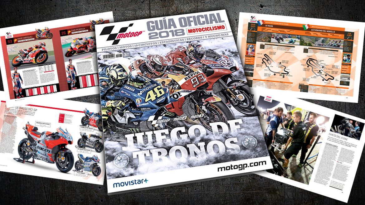 Guía Oficial MotoGP 2018 ¡ya a la venta!