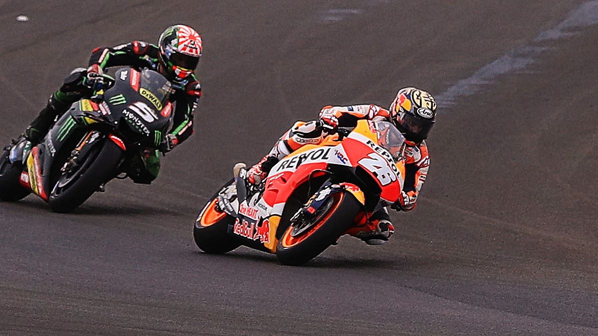 Dani Pedrosa se opera de una fractura de radio tras ser tirado por Johann Zarco