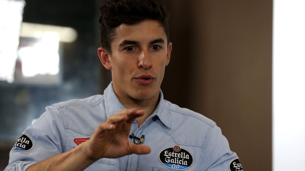 Marc Márquez “Rossi es uno más en pista y seguiré yendo al límite”