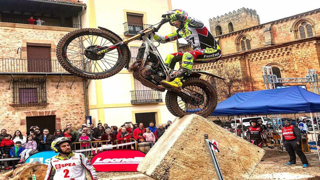 Victoria de Adam Raga en el Nacional de Trial en Sigüenza